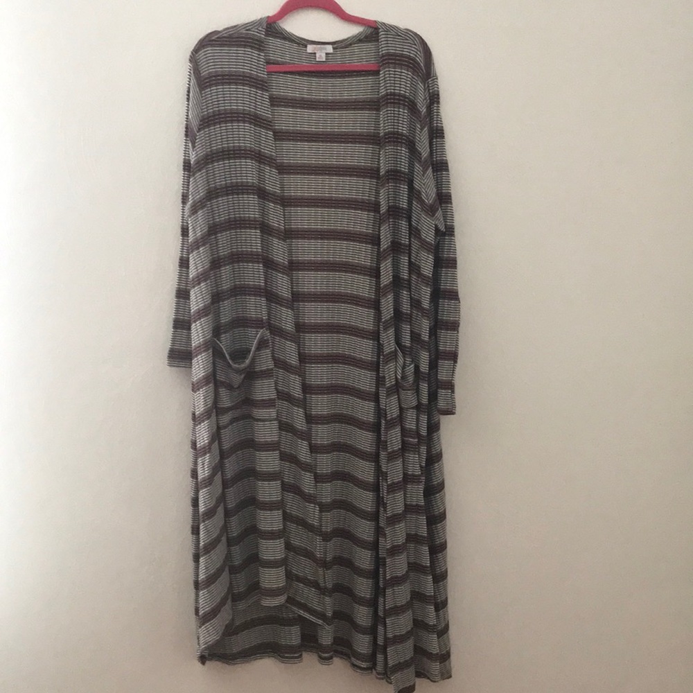 LuLaRoe Sarah ribbed beautiful XL EUC